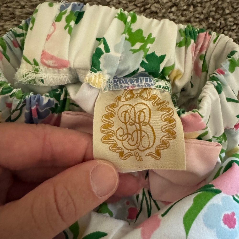 The Beaufort Bonnet Company Pastel Floral Diaper Cover